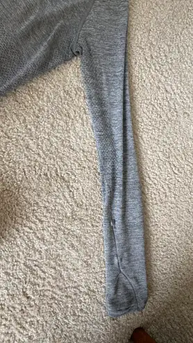 Lululemon Swiftly Tech Gray Long Sleeve