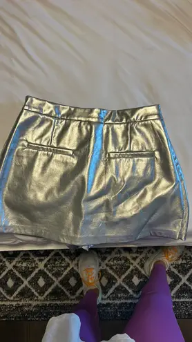 English Factory Metallic Skort from