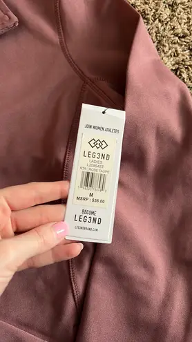 Legend Workout Jacket Purple Size M - Image 2