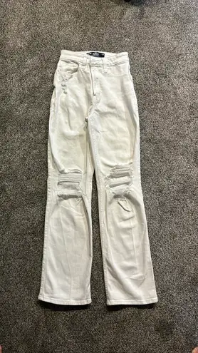 Hollister NWOT  White Dad Jeans