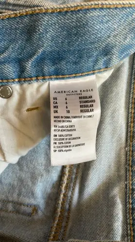 American Eagle Ripped Mom Jeans