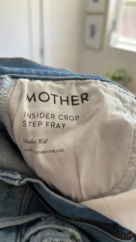 MOTHER Denim MOTHER Insider Crop Step Fray Jeans