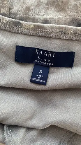 Kaari Blue Intimates crop tank adjustable straps sweetheart neckline Sz small