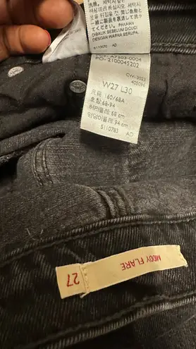 Levi's LEVI’s Middy Flare Black Jeans