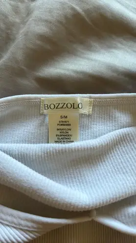 Bozzolo White Tank Top