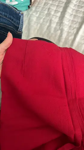 red trousers Size 2