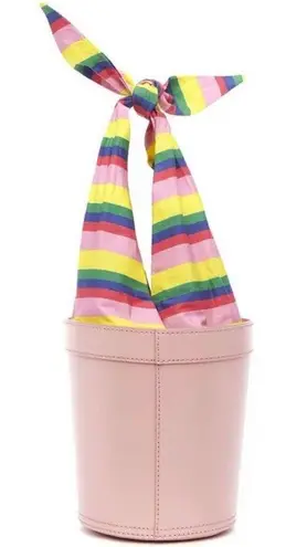 STAUD Host Pick NWT  Britt bag stripe rainbow pink