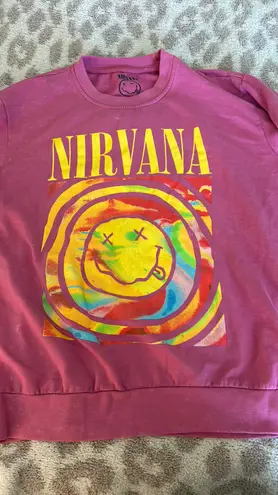 Nirvana Band Graphics Sweatshirt