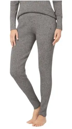 TOMMY JOHN Ribbed Heather Gray Lounge Knit Leggings Jogger Sweatpants Size M Gray Size M