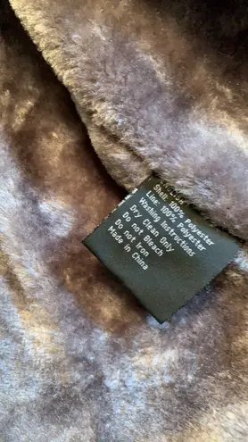 EUC Bellivera grey faux suede leather jacket with removable collar size large Gray