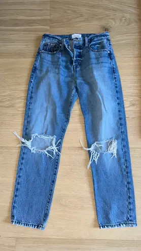 frame denim Le Slender Straight Leg Jeans