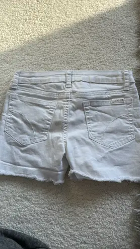 joe's jeans White Jean Shorts