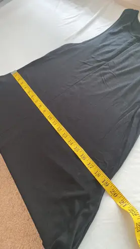 Andree by Unit dress sleeveless tank style unique stitching look loose fit Sz LG