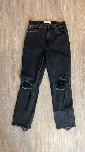 Abercrombie & Fitch Ankle Straight Jeans