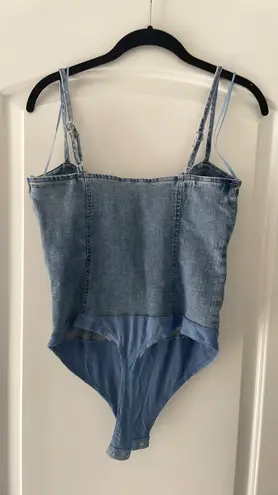 Le lis Denim Bodysuit