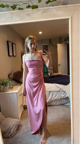 Lucy in the Sky Pink Prom Dress