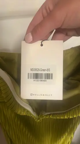 Hello Molly Green Strapless Dress