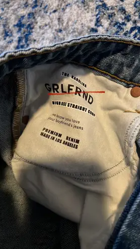 GRLFRND Karolina High Rise Straight Crop in Long Island 28