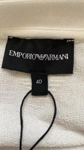 Emporio Armani Mixed Media Sweatshirt NWT