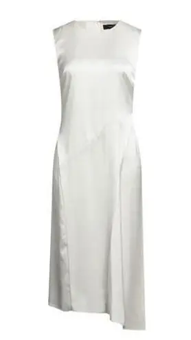 ZARA White Satin Dress