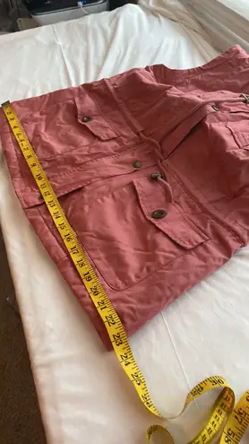 c'est toi C’Esttoi vest button/zip closure drawstring waist faux fur lined pocket Sz large