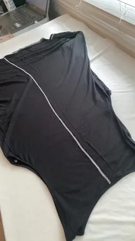 Andree by Unit dress sleeveless tank style unique stitching look loose fit Sz LG