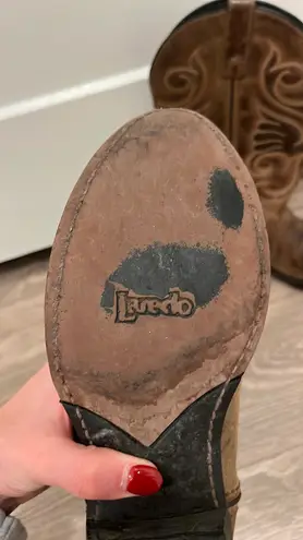 Laredo  Cowboy Boots Women’s 8.5 Brown Leather - Image 2