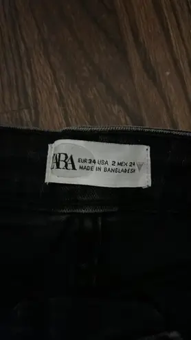 ZARA  Black Jean Shorts