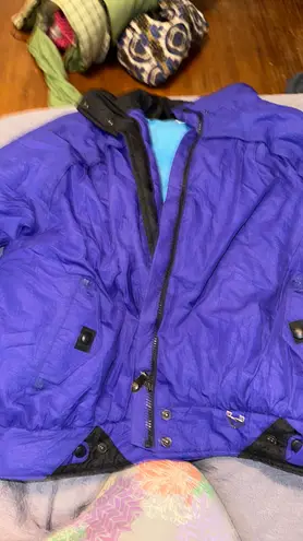 Obermeyer vintage prime down purple Y2K size 10 ski winter jacket