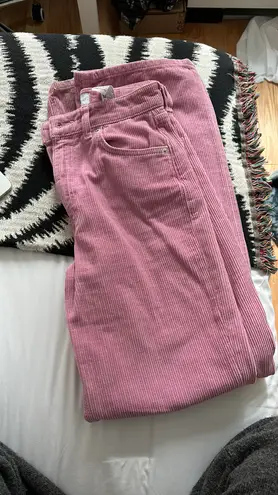 ZARA Pink Corduroy Pants