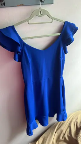 She & Sky Navy Blue Dress