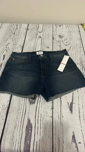 Hudson Gracie Whiskered Denim Shorts Sz 26.