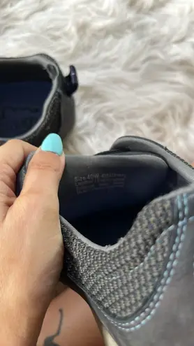 Dansko Paisley Milled Nubuck Womens Size 40wide Navy Shoes Sneakers