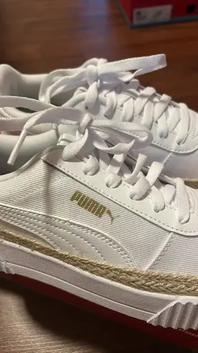 Puma Carina White Sneakers