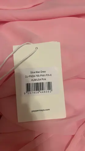 Peppermayo Silvie Maxi Dress Pink - Image 3