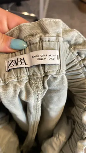 ZARA Green  Jeans