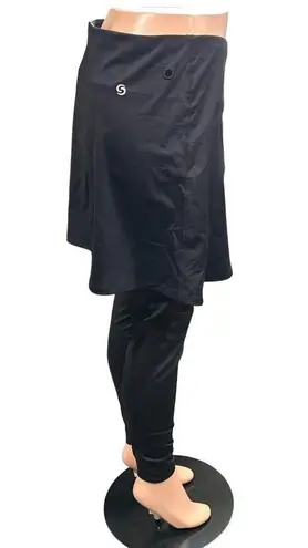 CCC Athletic Skirt Leggings Pocket on Leg Under Skirt Black Size Extra Large