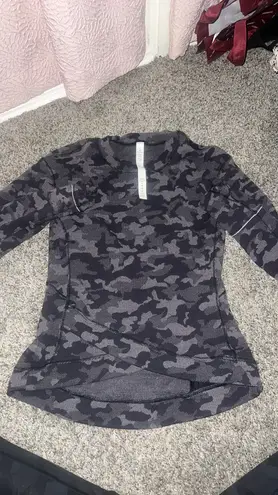 Lululemon Camo Sweatshirt