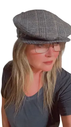 Lake Of The Isles Vintage Newsboy Cabbie Hat Wool Cap Mens Size L/XL - Image 3