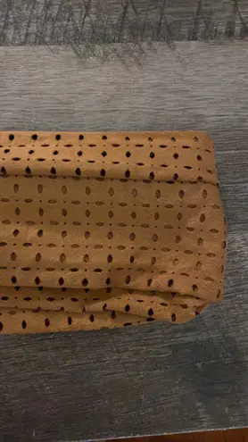 Bohemian style faux suede scarf or belt. One size Brown