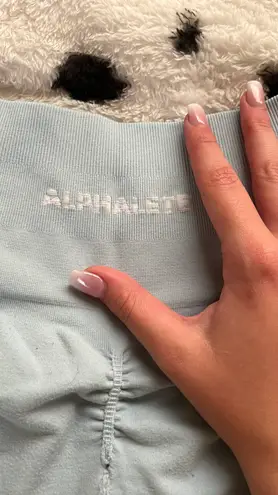 Alphalete Leggings Light Blue