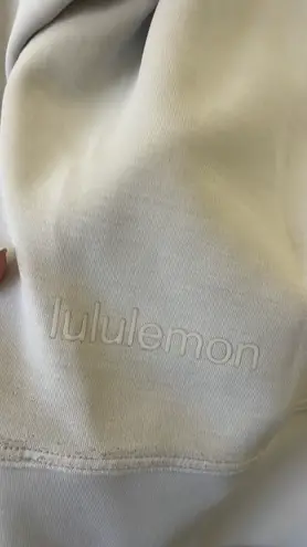 Lululemon Cream  Sweatshirt