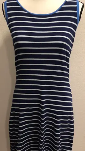 Sail To Sable Striped Sweater Dress
