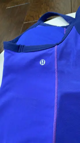 Lululemon Blue Athletic Tank