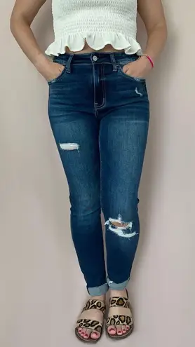 Vervet High Rise Distressed Jeans