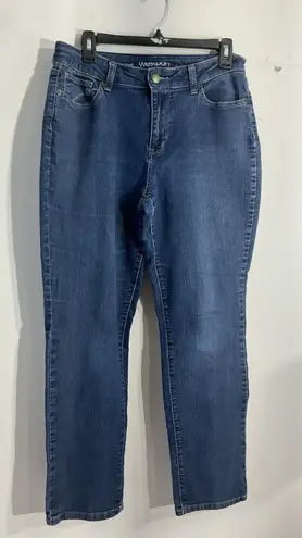 Westport Womans Classic Fit Straight Size 8s Denim Blue Jeans