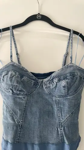 Le lis Denim Bodysuit