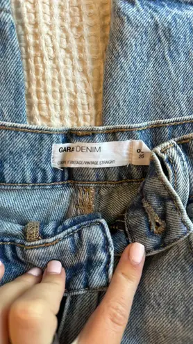 Garage Straight Leg Jeans