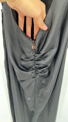 Nookie Stella Plunge Gown in Black Large