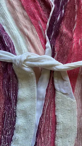 Retrofête Gabrielle Dress in Multi Pink Stripe